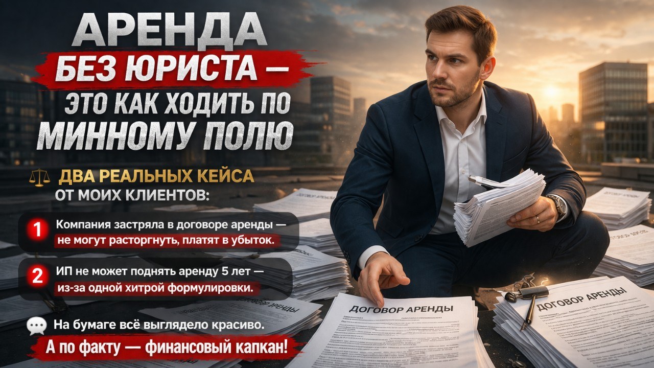 Аренда без юриста — это как ходить по минному полю