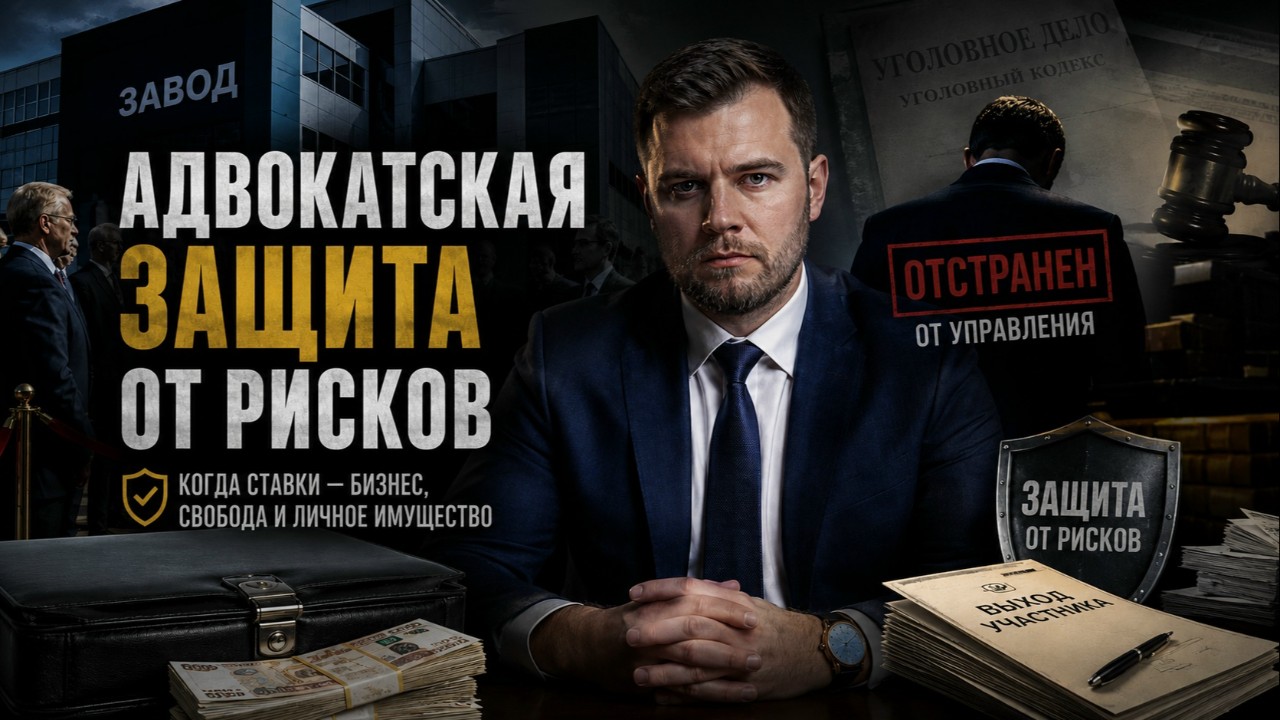 Адвокатская защита от рисков