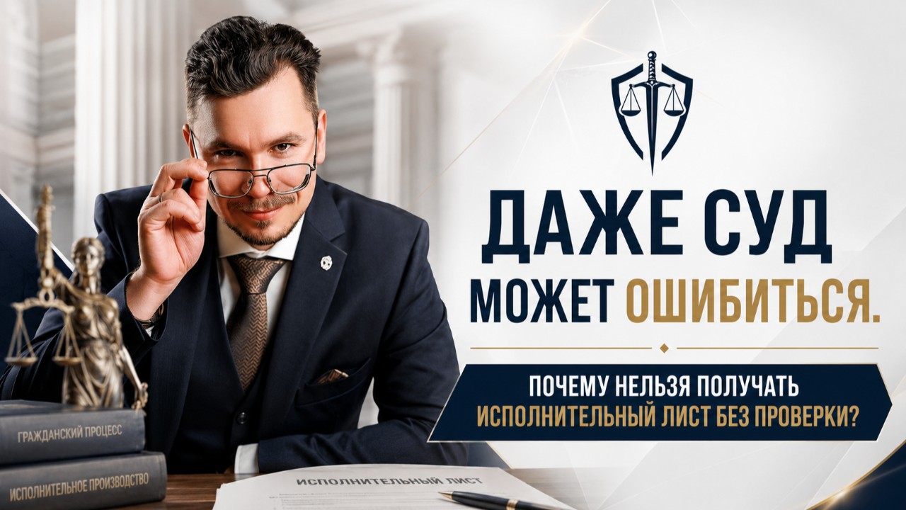 Почему нельзя получать исполнительный документ без проверки?